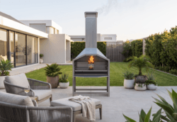 1200 Freestanding Patio Braai - 430 Stainless Steel