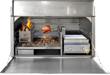Stainless steel Braais combo
