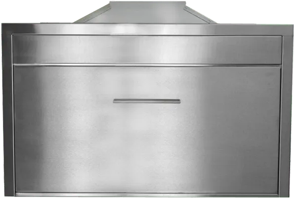 1200 stainless steel Braai closed