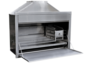 1200 Stainless steel Built-in Braai side