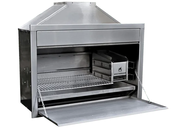 1200 Stainless steel Built-in Braai side