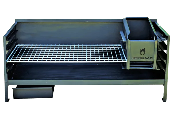 Black insert Table Top braai