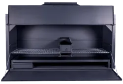 1500 Built in Braai Black