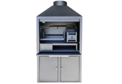 900 freestanding braai
