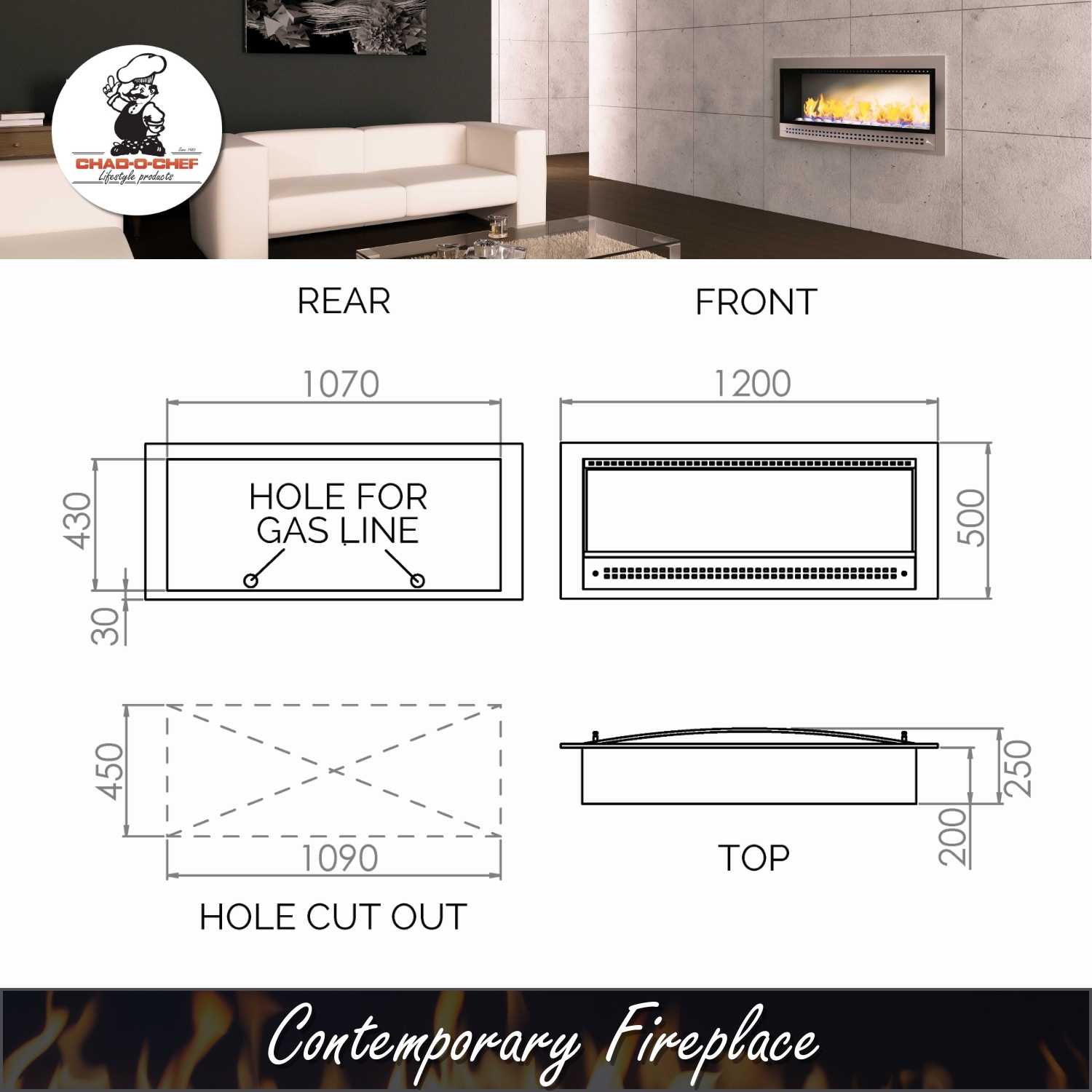 Gas Fireplaces | Best Braais & Fireplaces