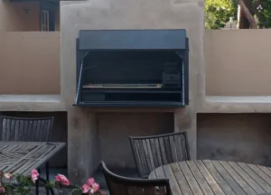 built-in braai